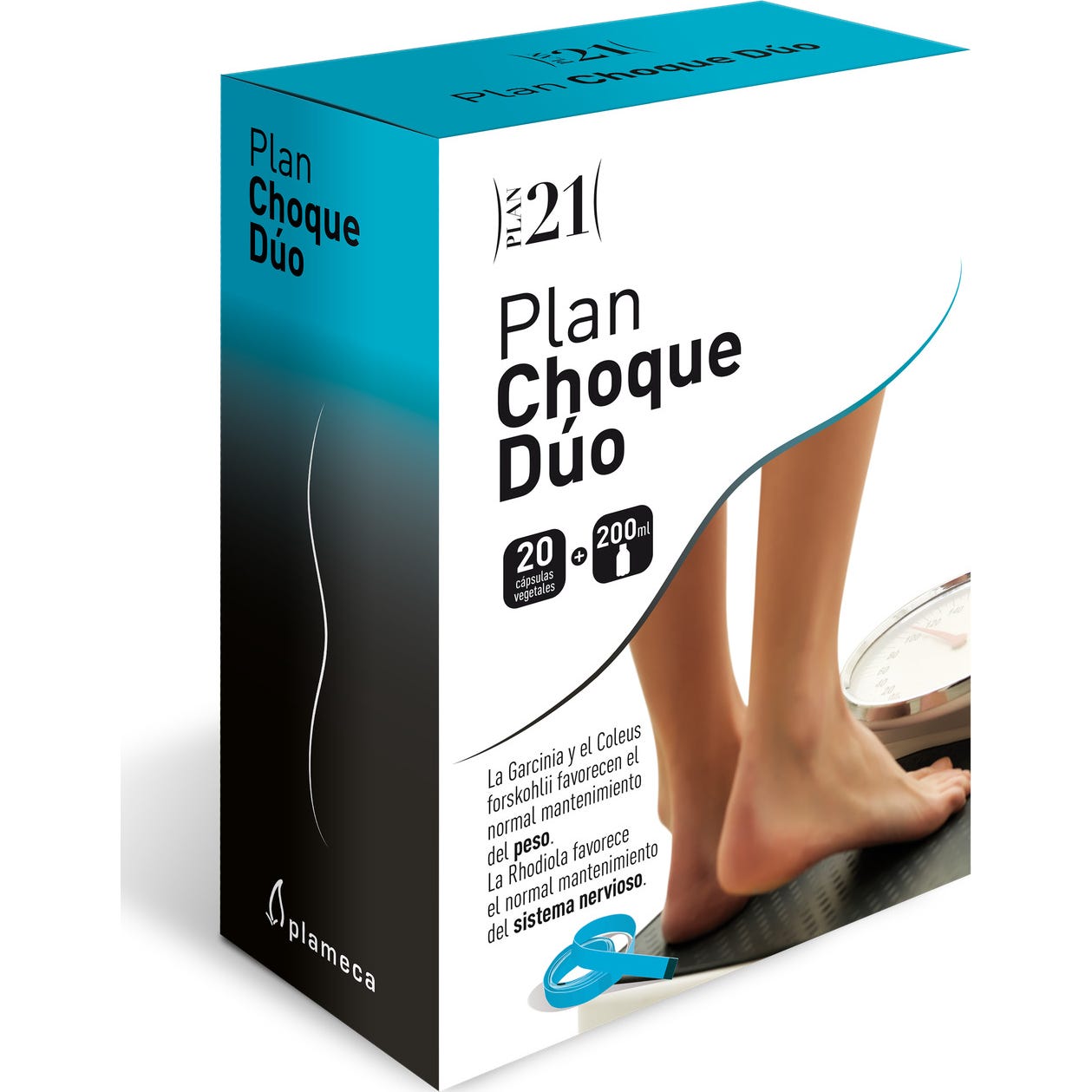Plameca Plan Choque Dúo 200ml + 20 cápsulas