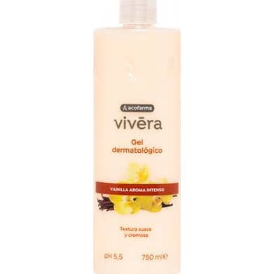 Vivera Acofarma Gel Dermatológico Vainilla 750Ml - Imagen 3