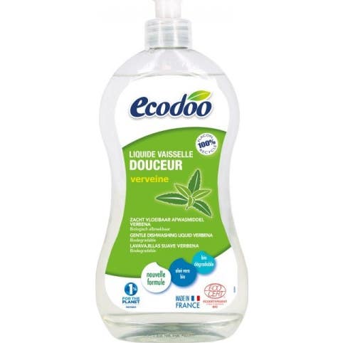 Ecodoo 5 X Lavavajillas Ecológico Suave 500 Ml - Imagen 2