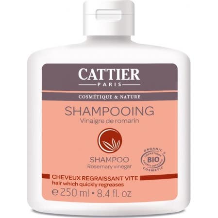 Cattier Champú Cabellos grasos Vinagre Romero 250 ml