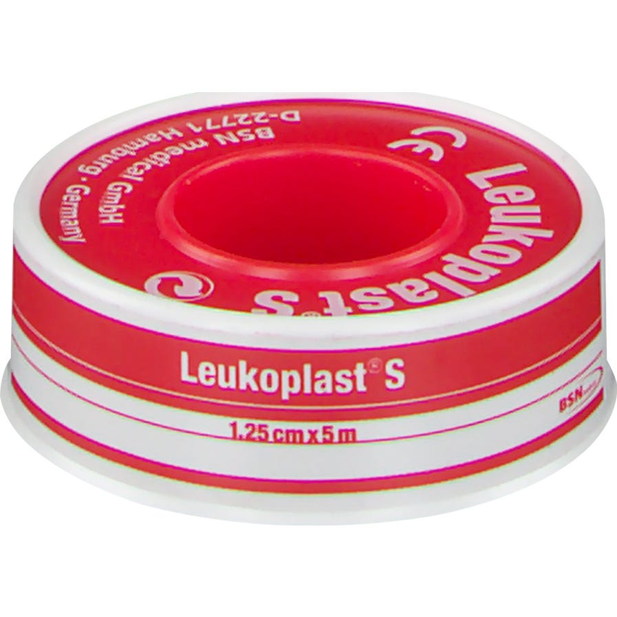Leukoplast esparadrapo color blanco 5mx1,25cm 1ud
