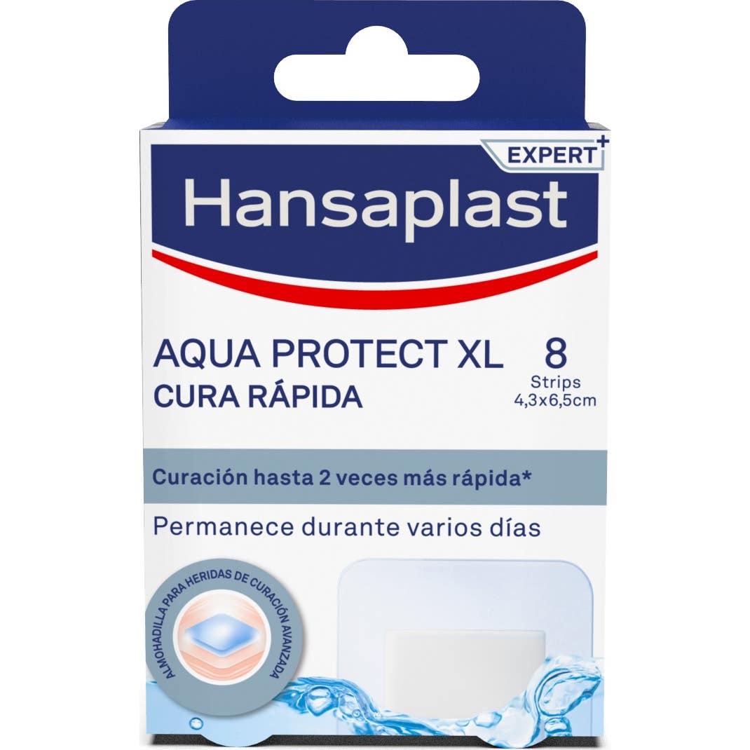 Hansaplast Med+ Aqua Protect XL Apósitos 6x7cm 5uds