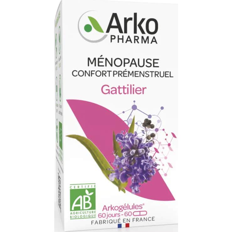 Arkopharma Arkocápsulas Gattilier Comfort Premenstrual i Menopausia 60caps