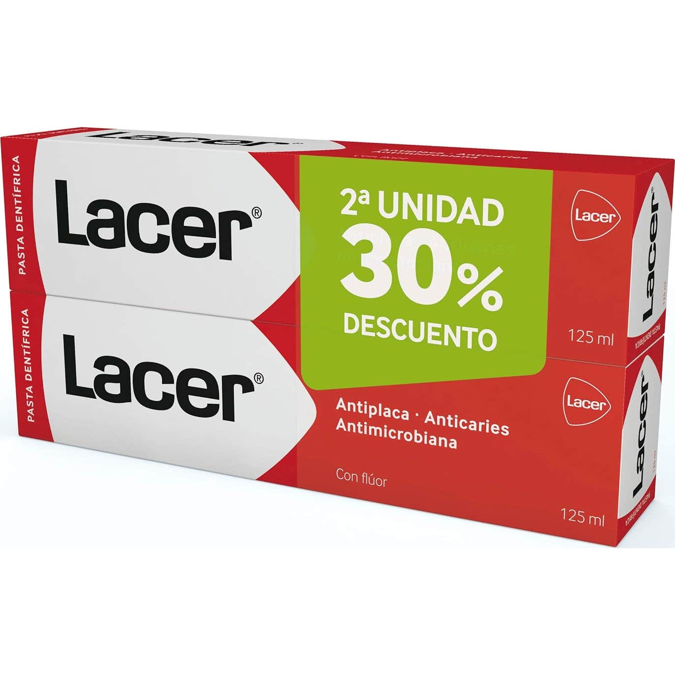 Lacer Pasta Dentífrica 2x125 ml