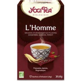 Yogi Tea l'Homme Bio 17 uds