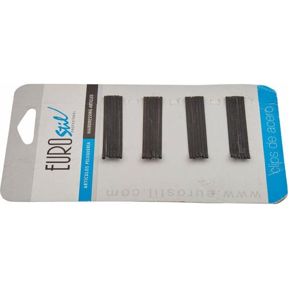 Eurostil Clips Negro Mate 50 mm 04484 50 24 uds