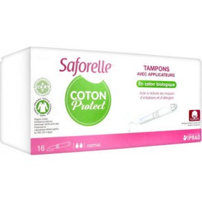 Saforelle Cotton Protect Buffer aplicadores 16