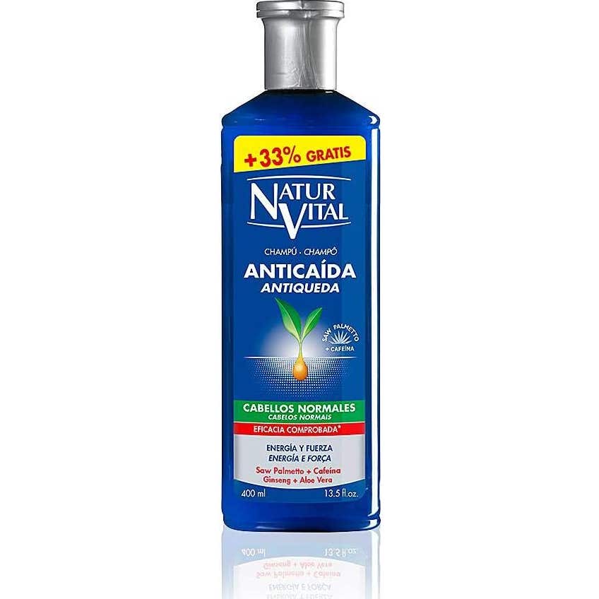 NaturVital Champu Anticaida Cabello Normal 400 ml