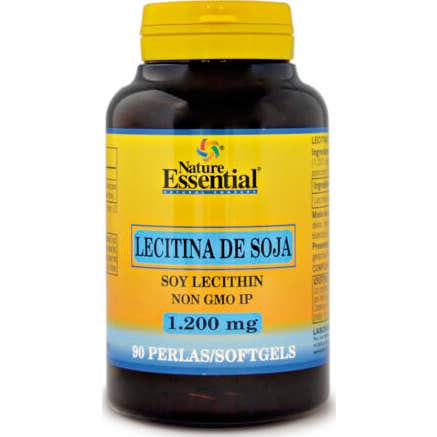 Nature Essential Lecitina De Soja 1200Mg 90 Perlas