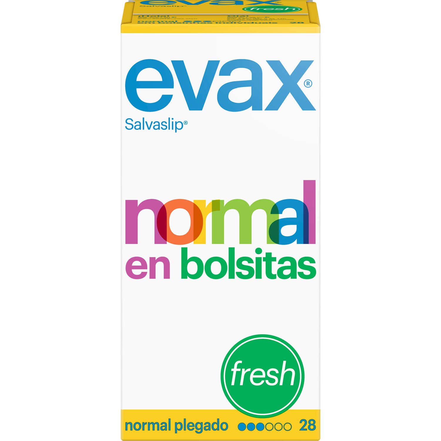 Evax Salvaslip Normal Fresh 28 Ud