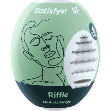 Satisfyer Riffle Huevo Masturbador 3 uds