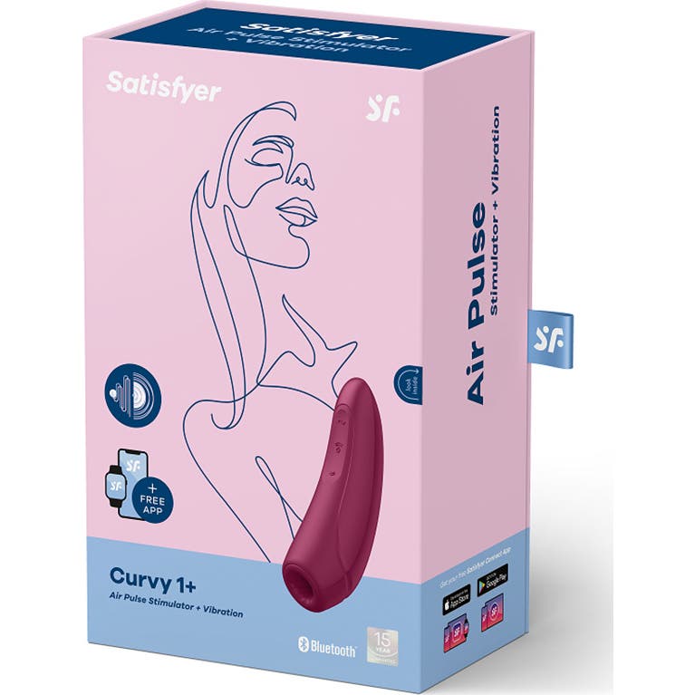 Satisfyer Curvy 1+ Rojo Rosado 1ud