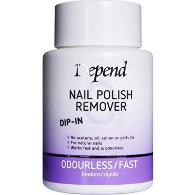 Depend Quitaesmaltes Dip In Sin Olor 75 ml