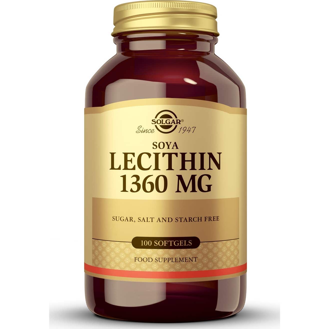 Solgar Lecitina De Soja 1360 Mg 100 Perlas
