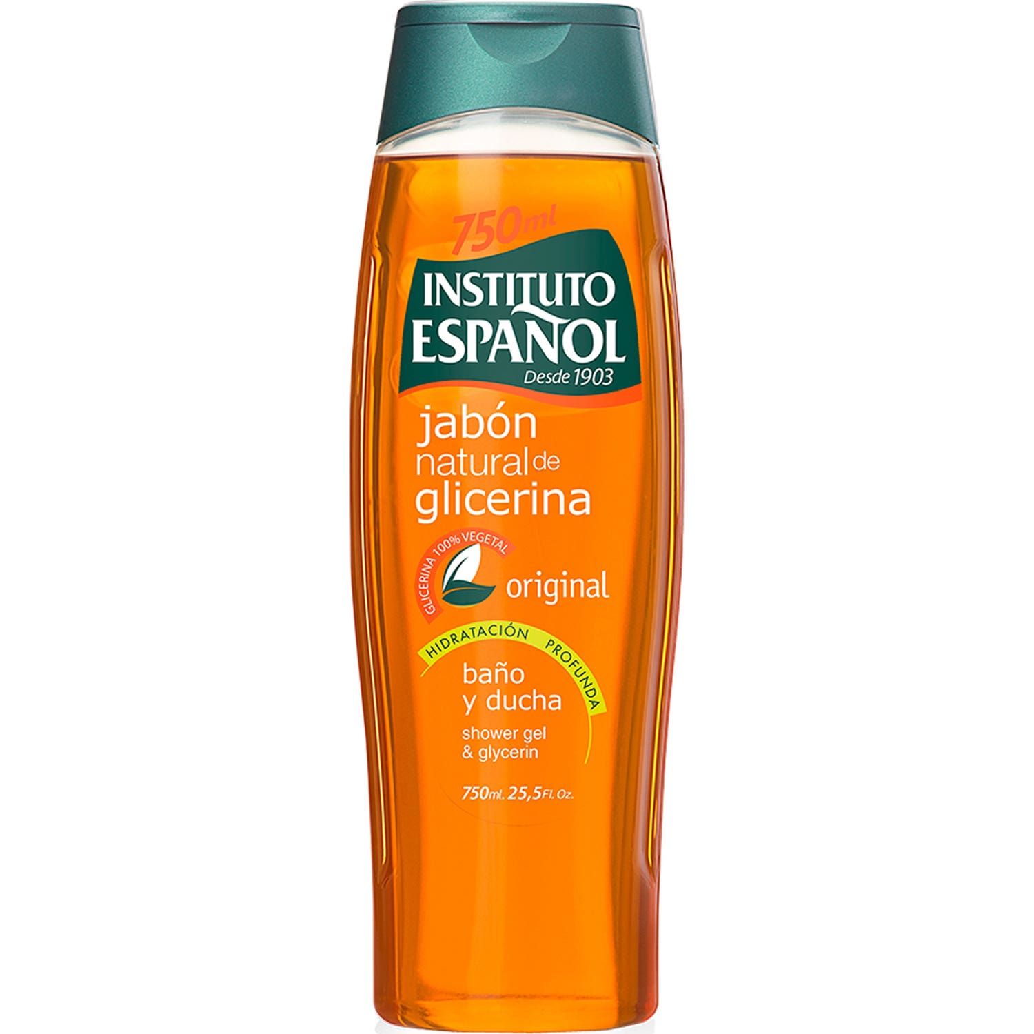 Instituto Español Jabón Natural Glicerina Baño Ducha 750ml