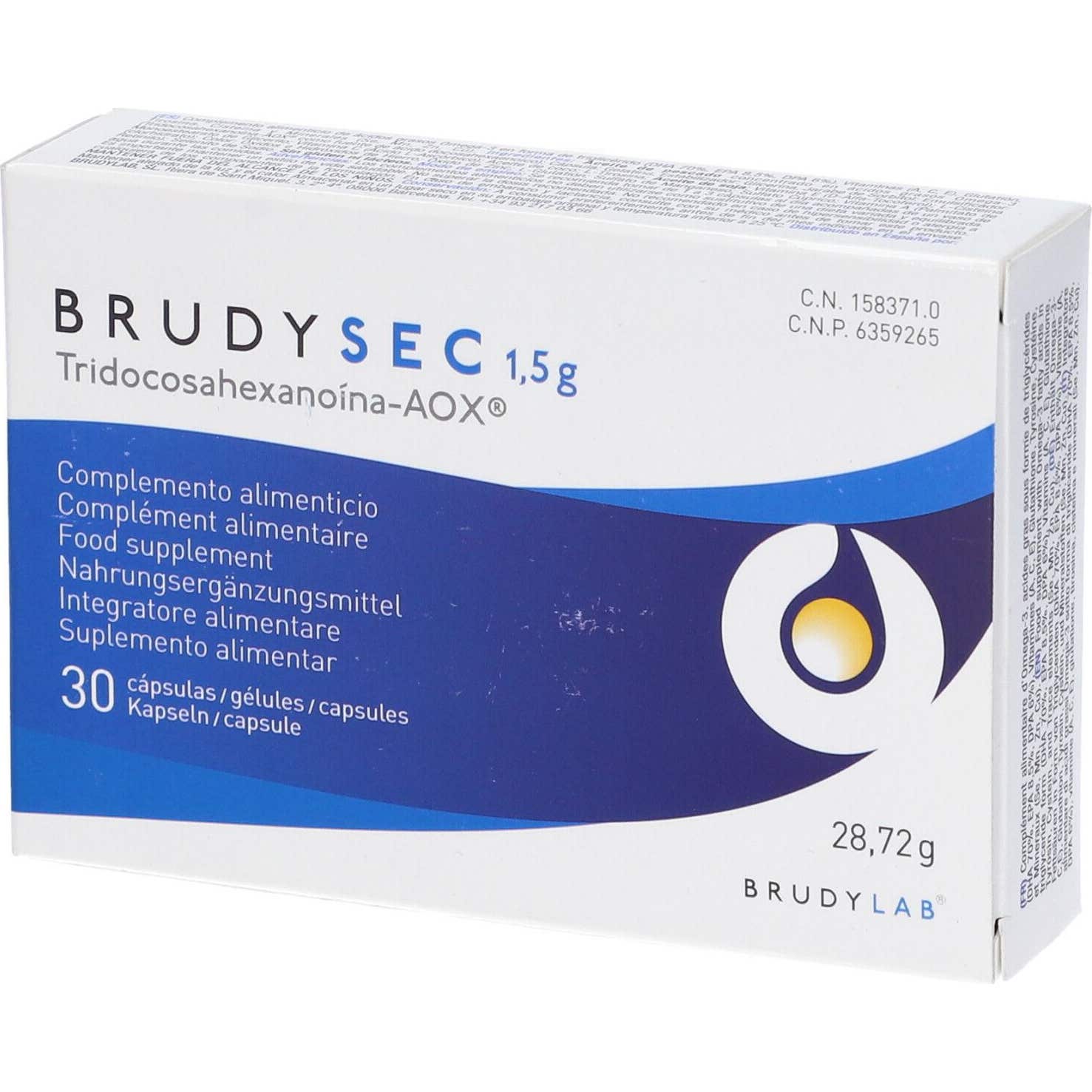 Brudy Lab Brudy Sec 30 Cápsulas - Imagen 3
