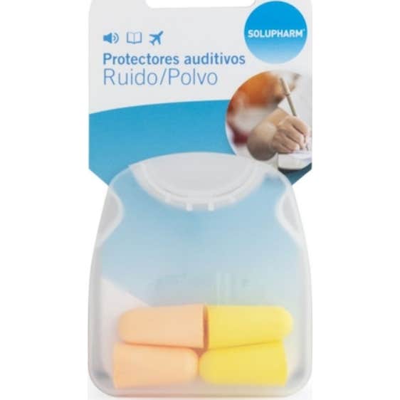 Solupharm Tapón Protector Oídos Espuma 4 uds