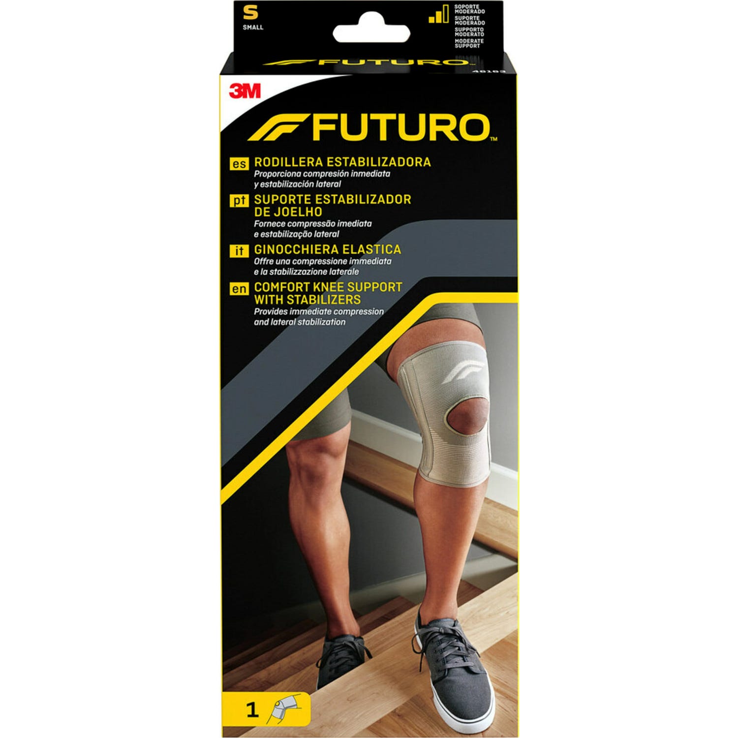 Futuro™ rodillera estabilizadora T-S 1ud
