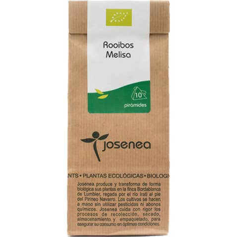 Josenea Verde Rooibos Melisa Bio 10 Pirámides