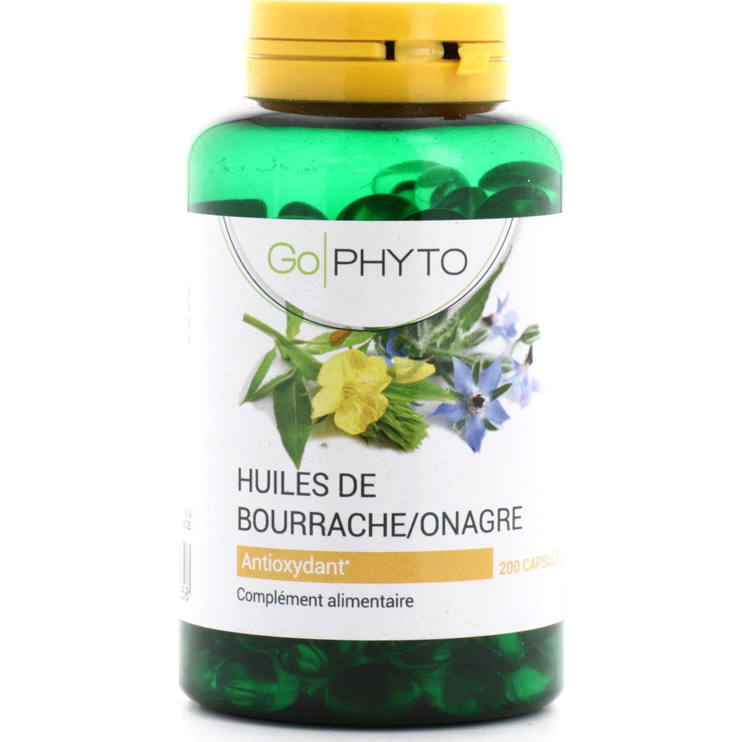 Go Phyto Huile Bourrache Onagre 200caps