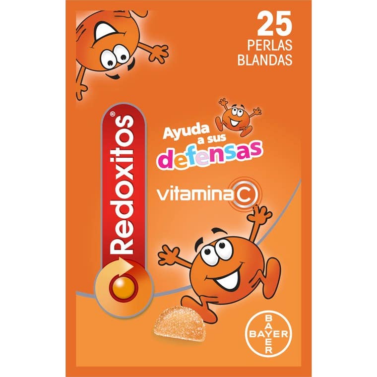 Redoxitos Vitaminas Defensas Niños 25 perlas blandas