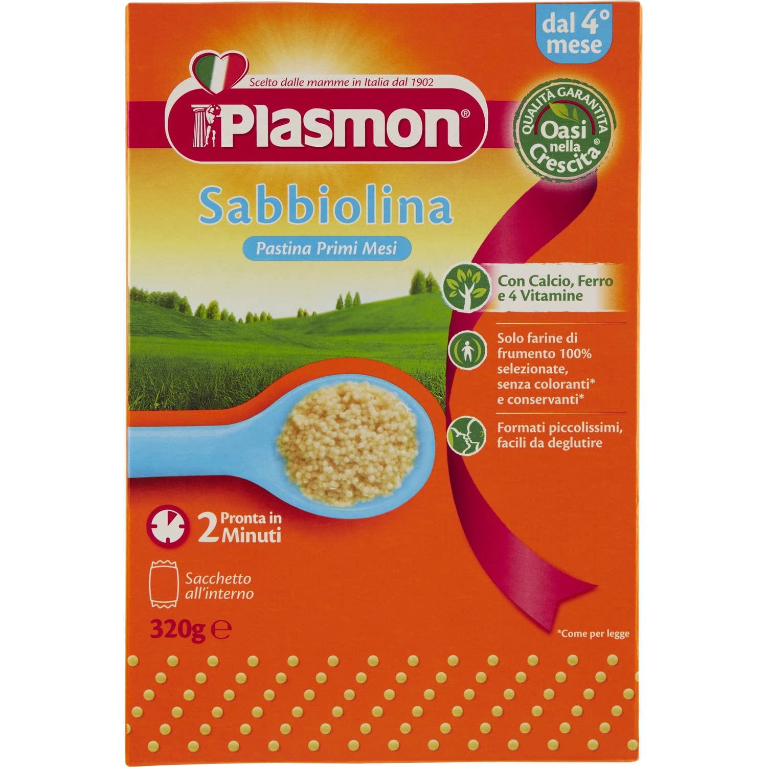 Plasmon Plasmón Primeros Meses Sabbiolina