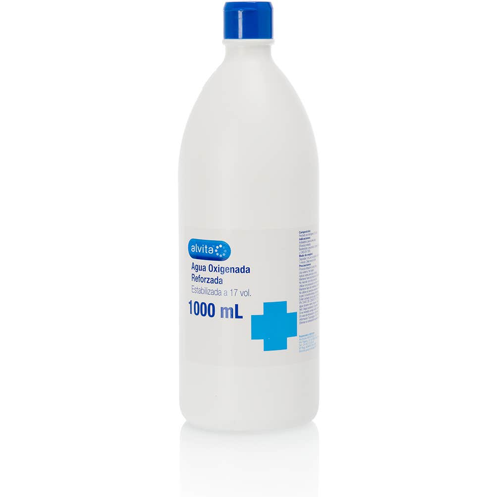 Alvita Agua Oxigenada Reforzada 17vol 1L