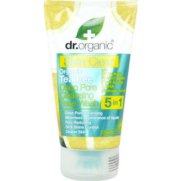 Dr. Organic Limpiador Facial Anti Poros 125 ml
