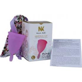 Nina Kiki Cup Copa Menstrual T L Lila 1 ud