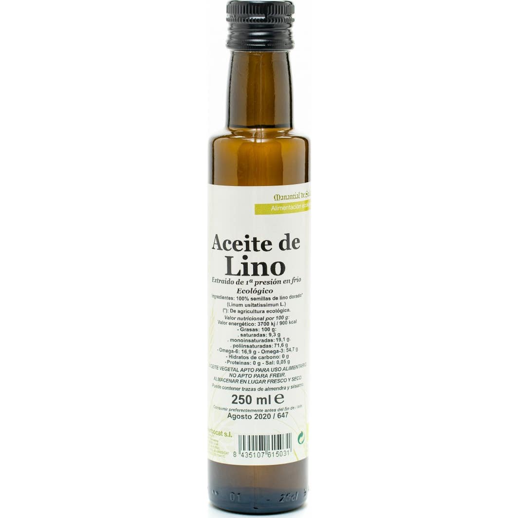 Mandolé Aceite de Lino Bio 250ml