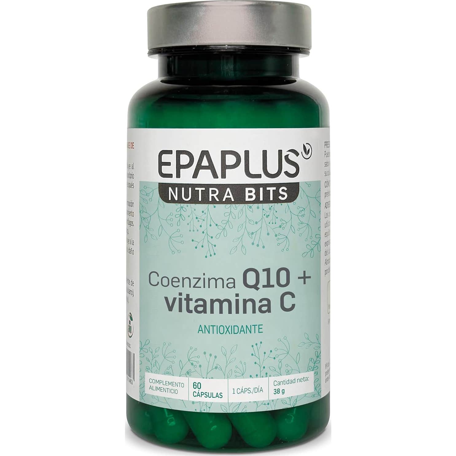 Epaplus Nutrabits Coenzima Q10 + Vitamina C 60 Caps