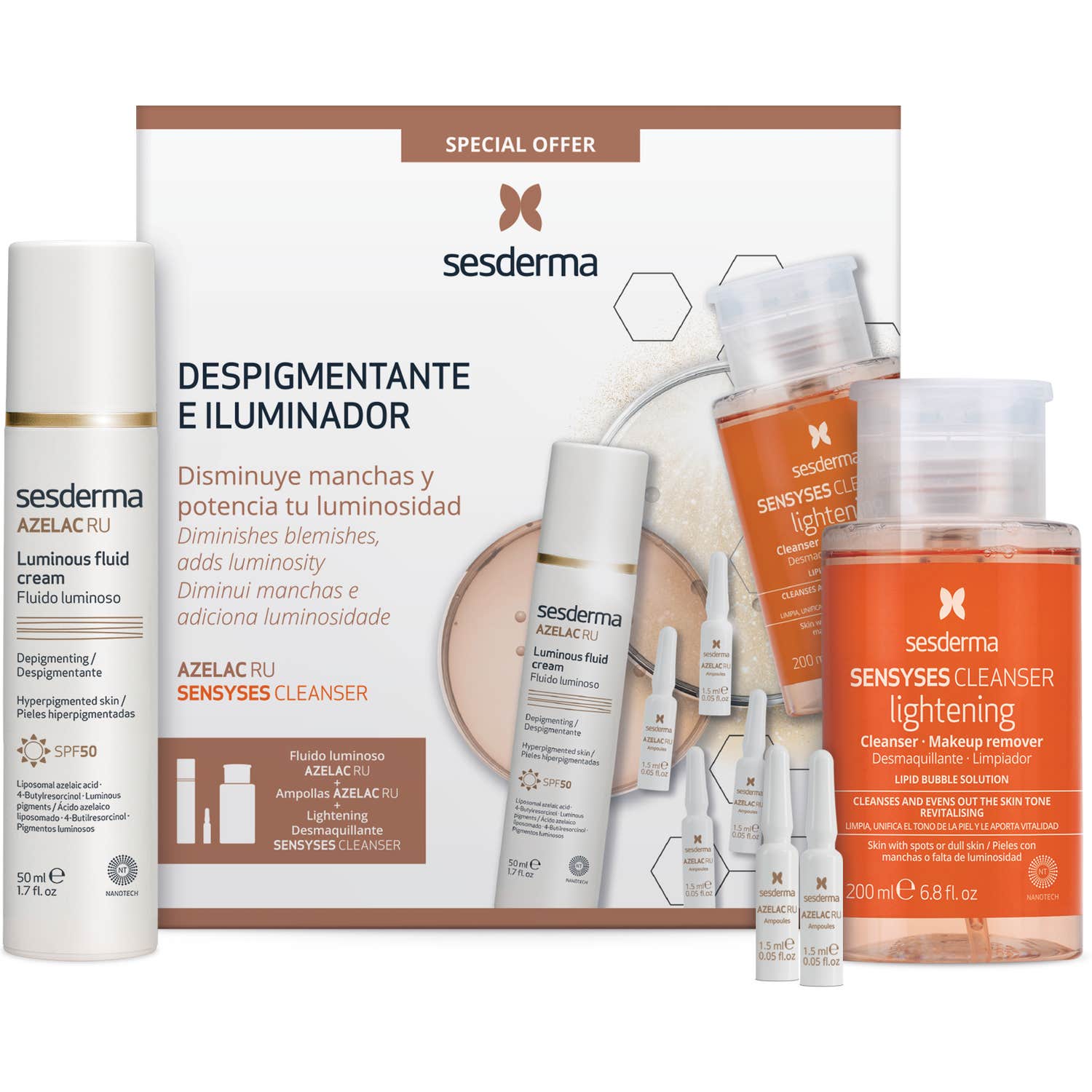Sesderma Pack Despigmentante e Iluminador