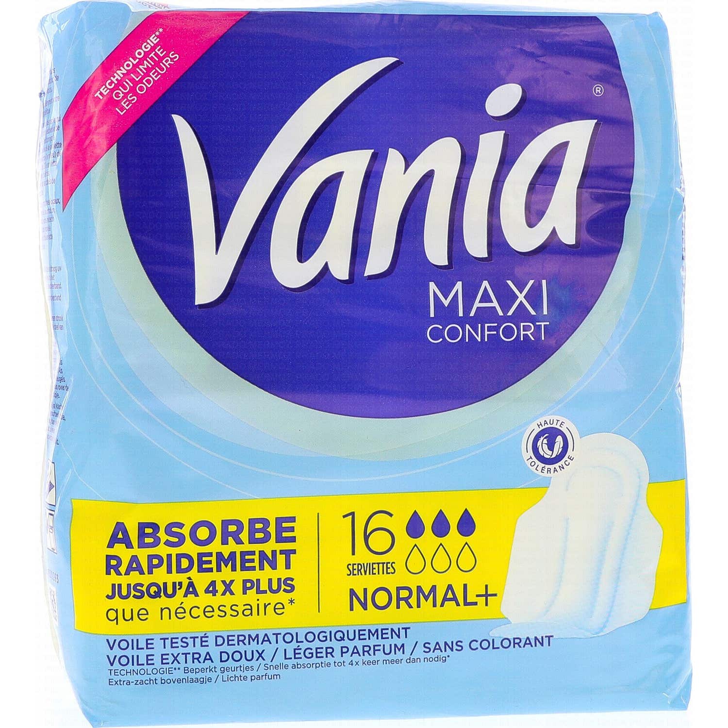 Vania Maxi Confort Normal+ 16uds