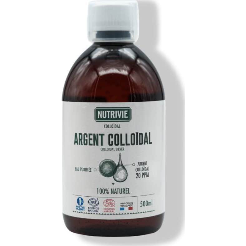 Nutrivie Coloidal Plata 20 Ppm Natural 500ml