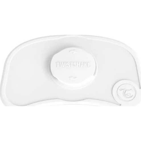 Twistshake Blanco Click-Mat Plato Con Tapa Y Mantel Antiadherente - Imagen 2