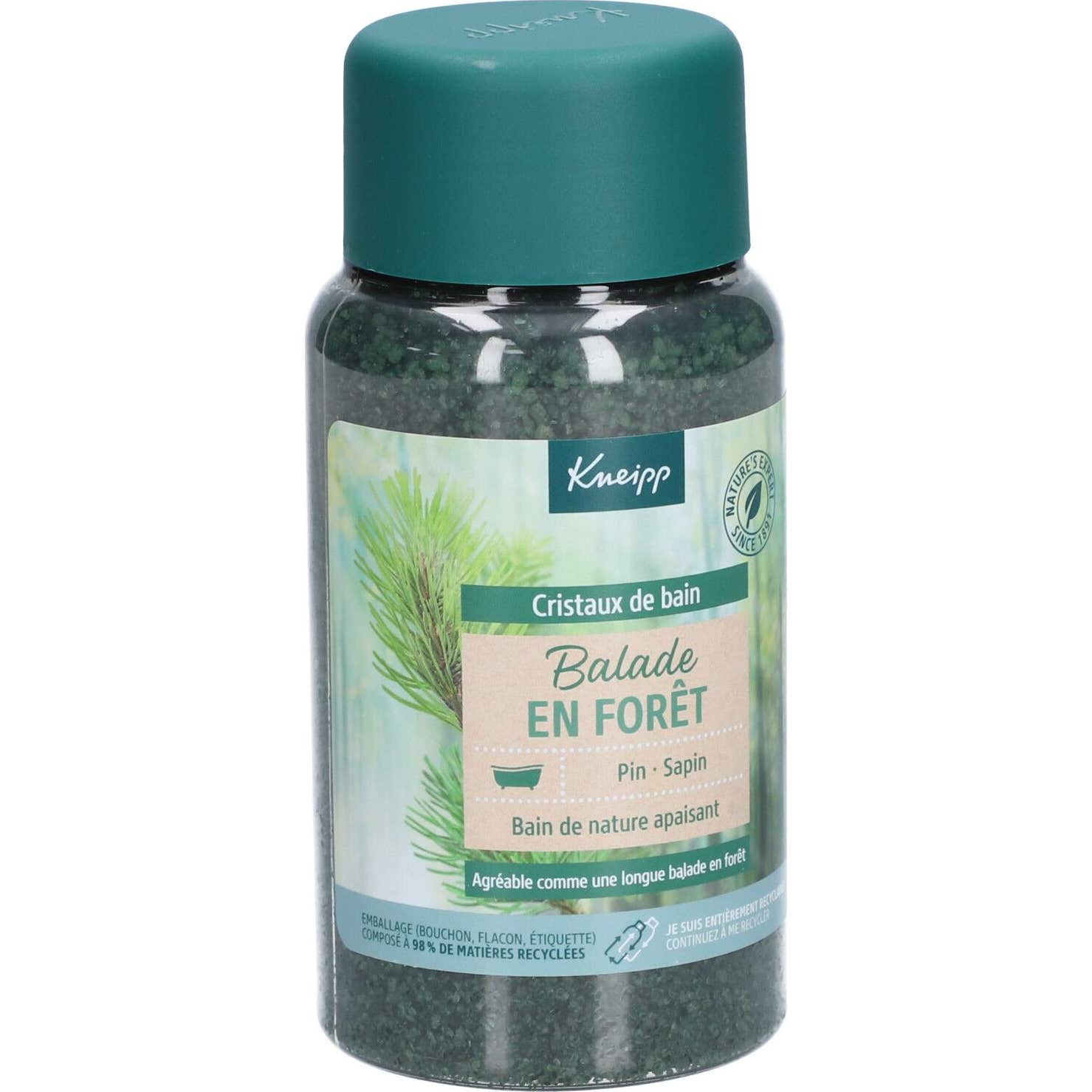 Kneipp Sal de Baño Cristales Paseo Bosque Pino y Abeto 600g