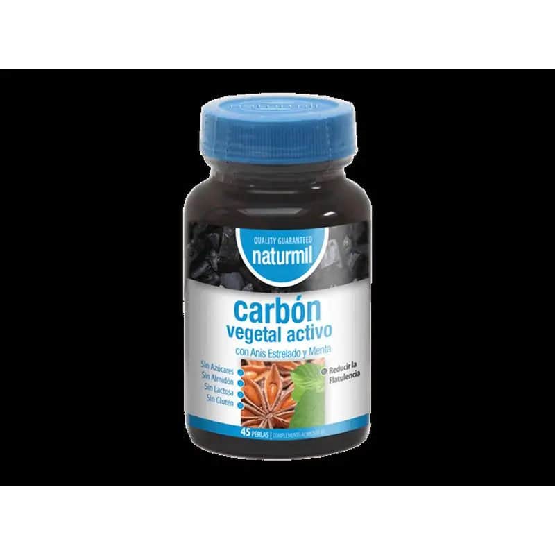 Naturmil Carbón Vegetal Activo 45 Perlas