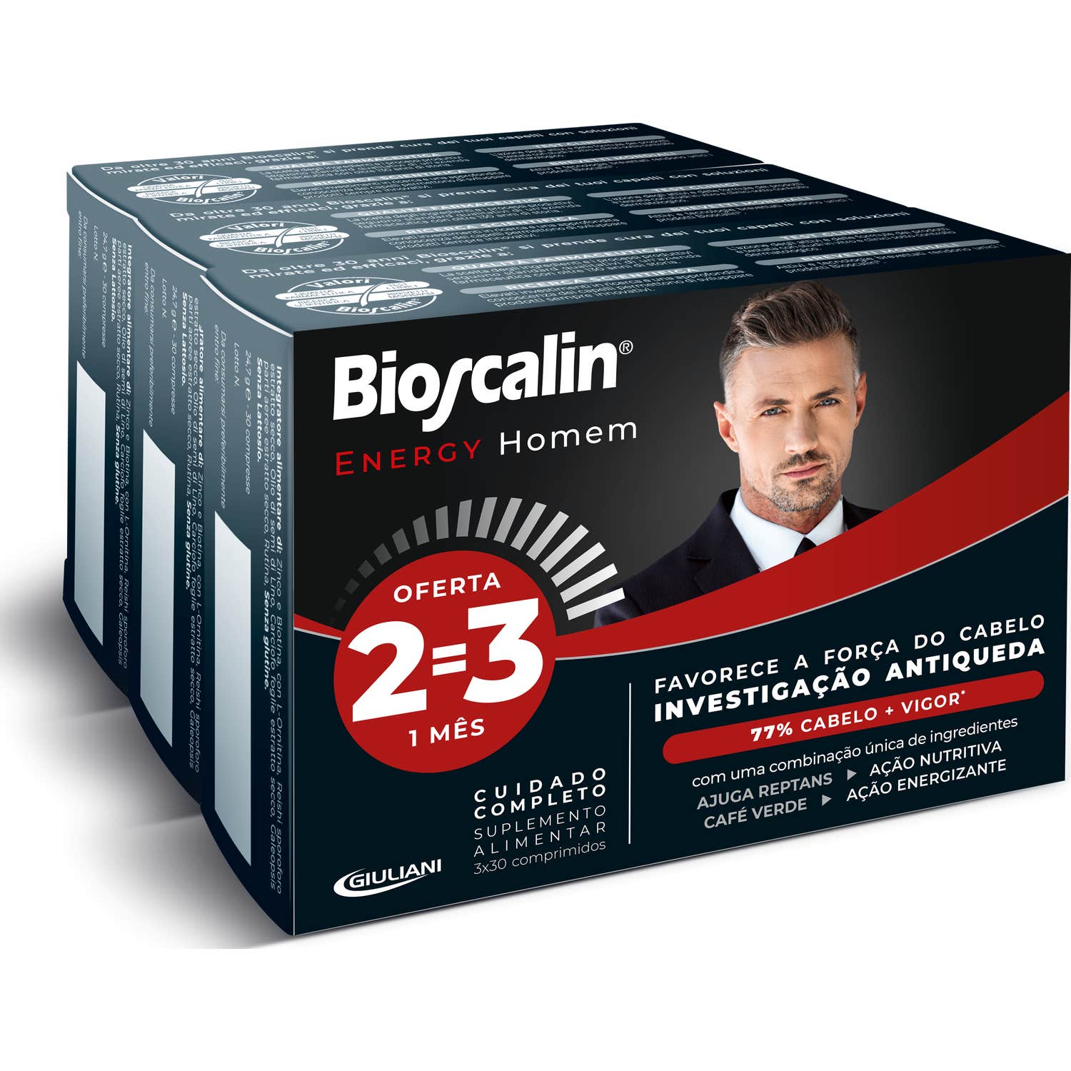Bioscalin Energy Hombre 3x30comp