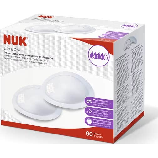 Nuk Ultra Dry discos protectores 60uds