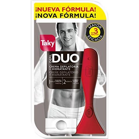 Taky Man Duo Crema Depilatoria Hidratante 3 Minutos 200 ml