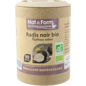 Nat&Form Eco Rábano Negro Bio 90 caps