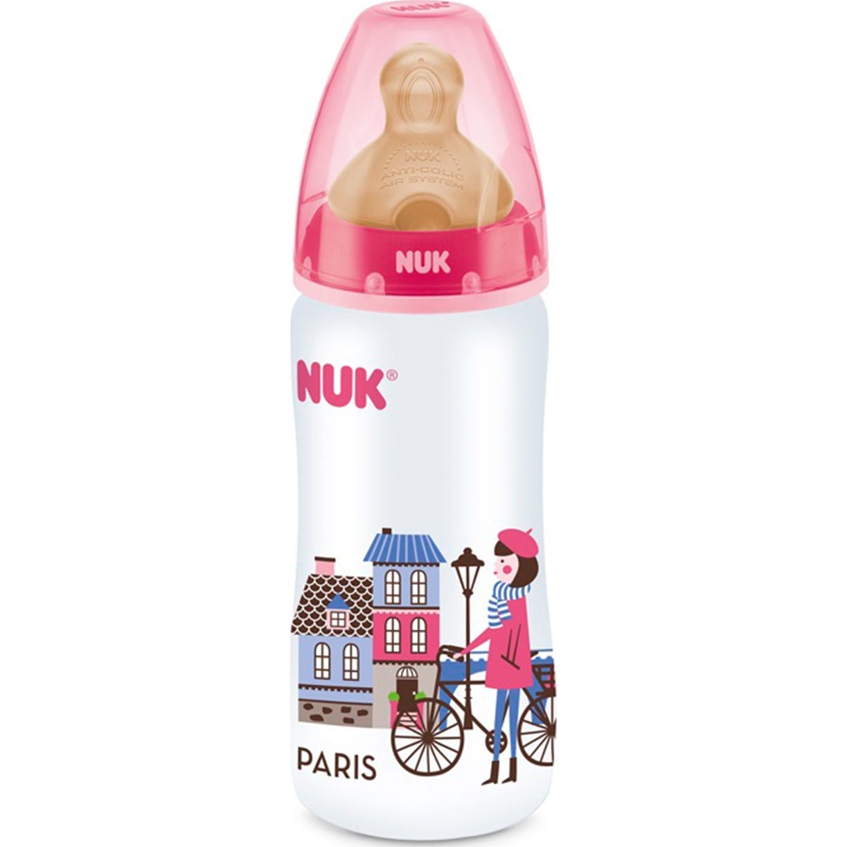 Nuk First Choice Látex M 0-6 Meses 300ml