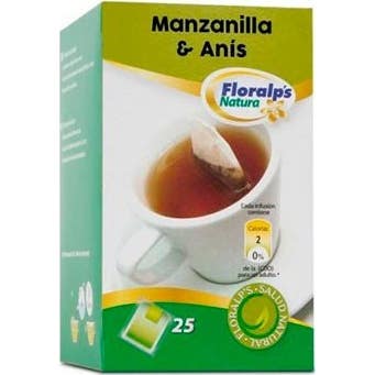 'Floralp''s Natura Manzanilla con Anís 25uds'