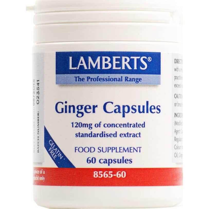 Lamberts Ginger 60 Caps