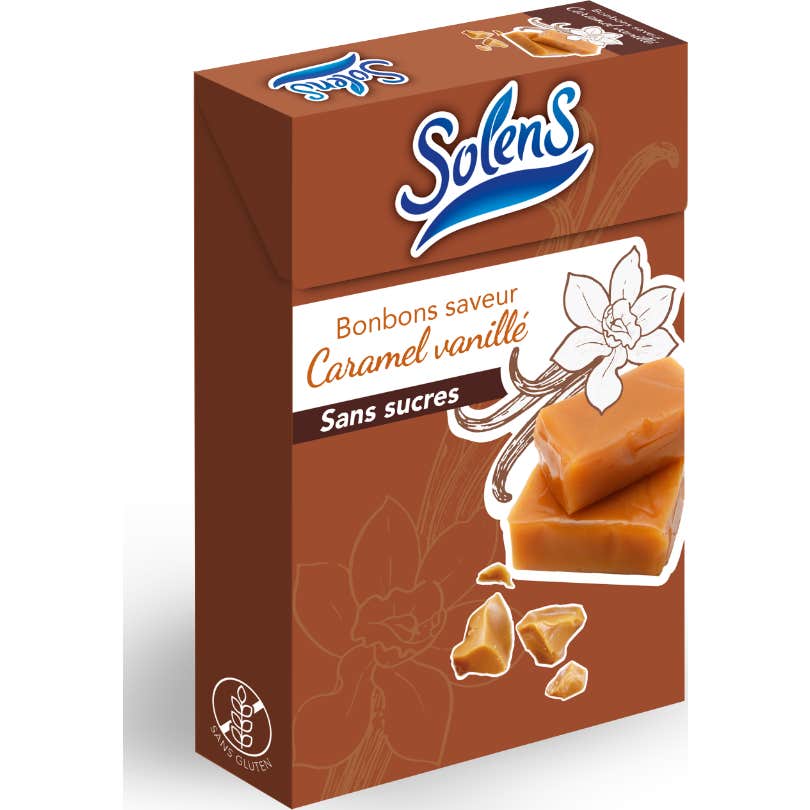 Solens Caramelo Vainilla Sin Azúcar 50g