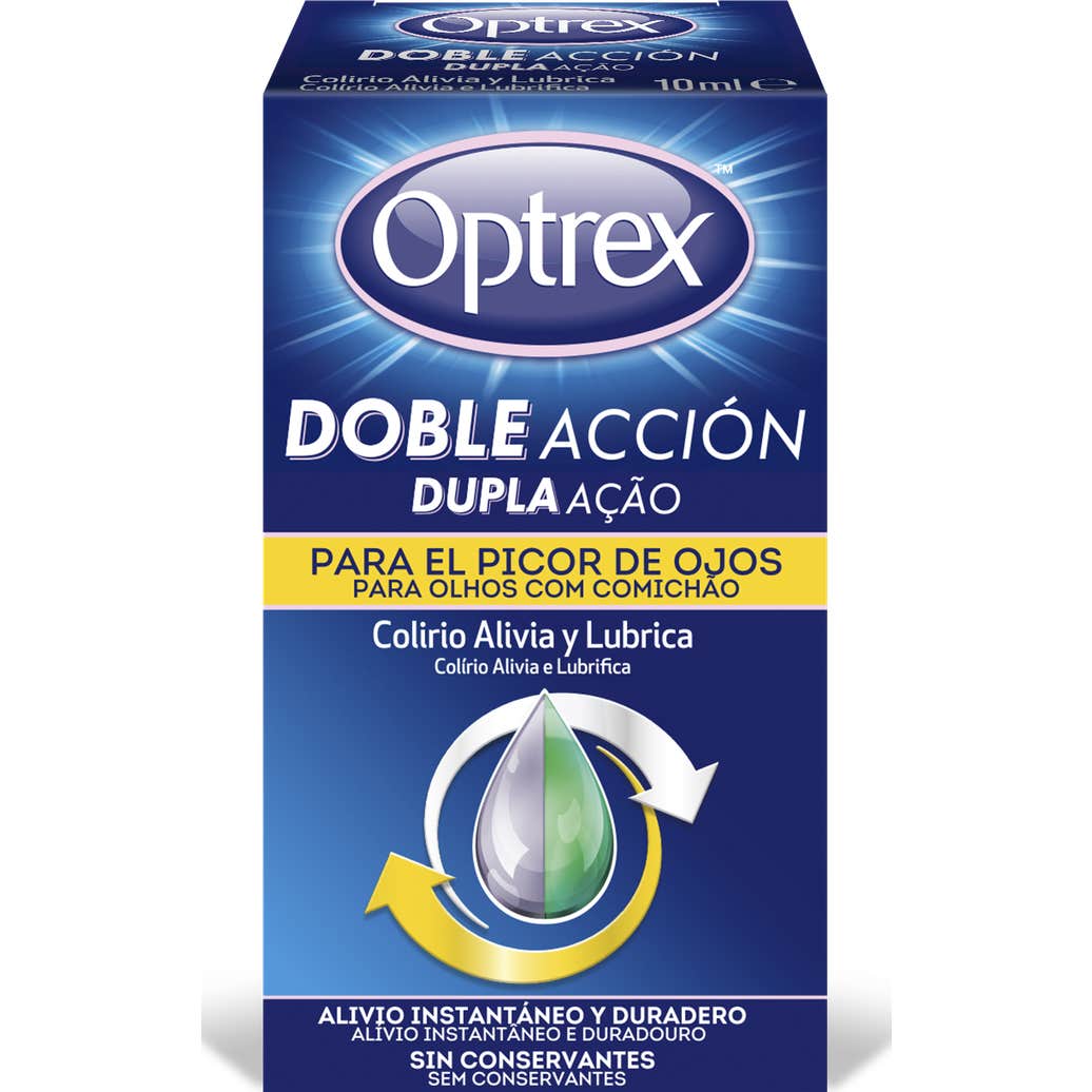 Optrex Doble Acción Picor De Ojos 10ml