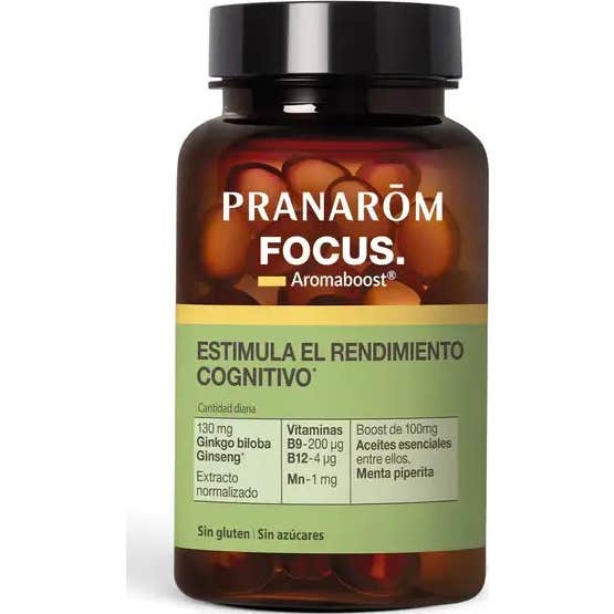 Pranarôm Aromaboost Focus 60Caps