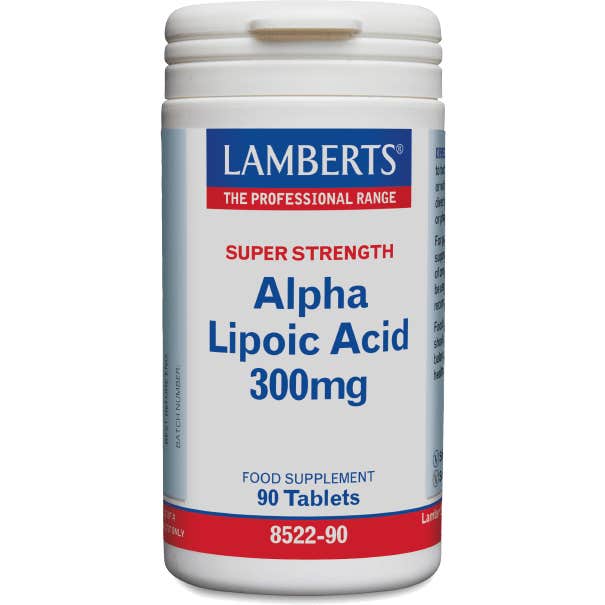 Lamberts Ácido Alfa Lipoico 300 mg 90 Comp.