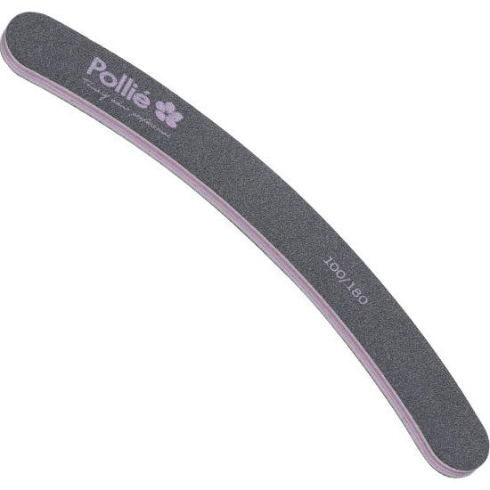 Eurostil Lima Negra Acolchada Curva 175 mm 12 uds