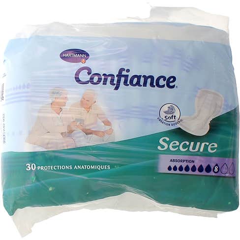 Confiance Secure Protector Absorbente 8 g 30 uds